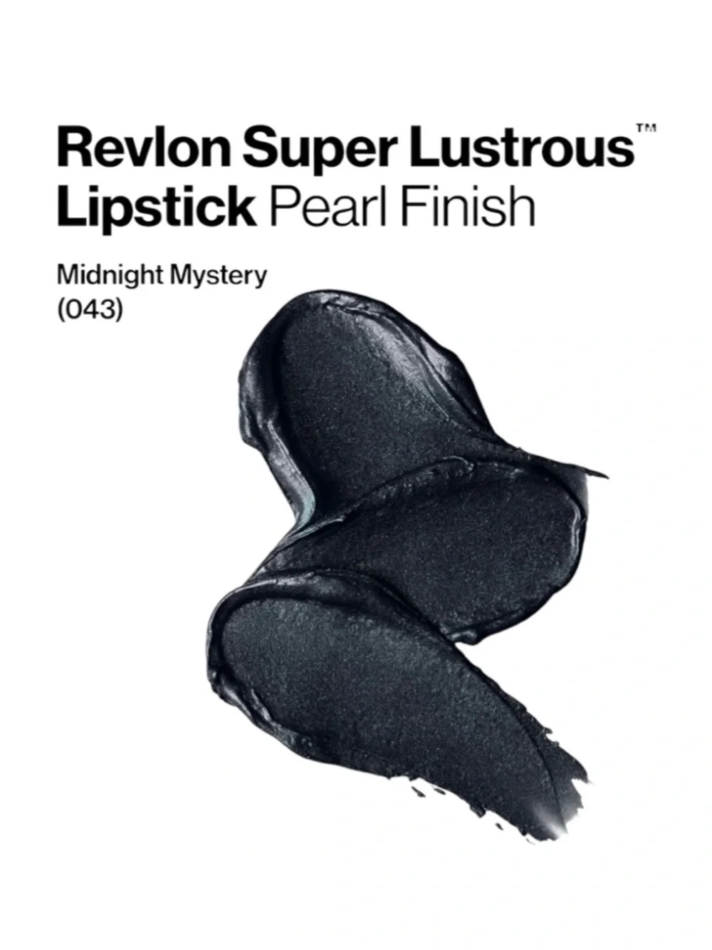 Revlon Super Lustrous Pearl Lipstick, (#043 Midnight Mystery Pearl) (NWT)